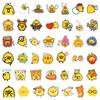 100 Sheets of Cartoon Rilakkuma and Little Yellow Chicken Stickers for Creative Fun and DIY Journal Decoration.