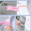 Public Restroom Tool Toilet Lid Lifter Handle, Durable Silicone Seat Lifte, Adjustable Universal Fit Easy to Install Lifter, for Sanitary Bathroom