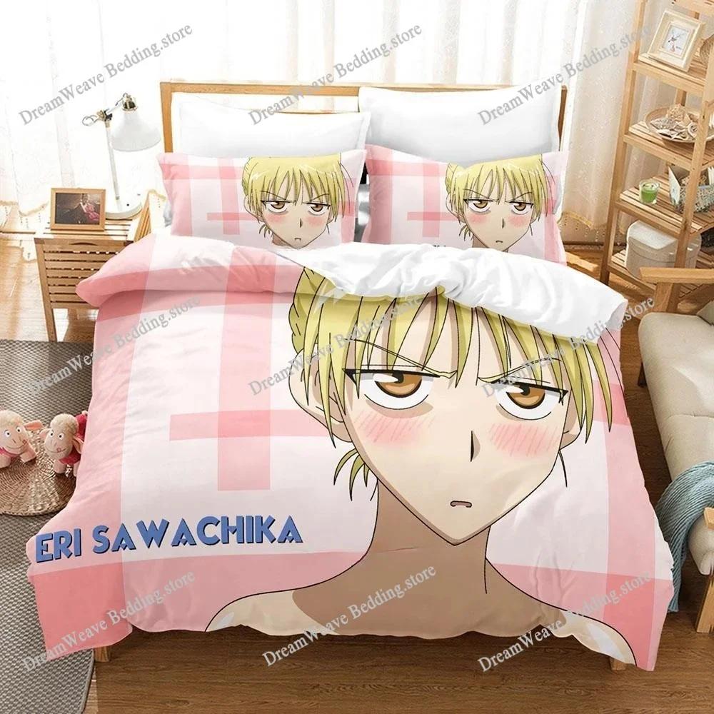 School Rumble Bedding Set Single Twin Full Queen King Size Bed Set Adult Kid Bedroom Duvet Cover Sets 3D Print Bed Sheet Set