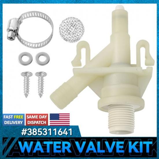 RV Toilet Water Valve Flush Ball Kit For Dometic Sealand 300 310 320 385311641