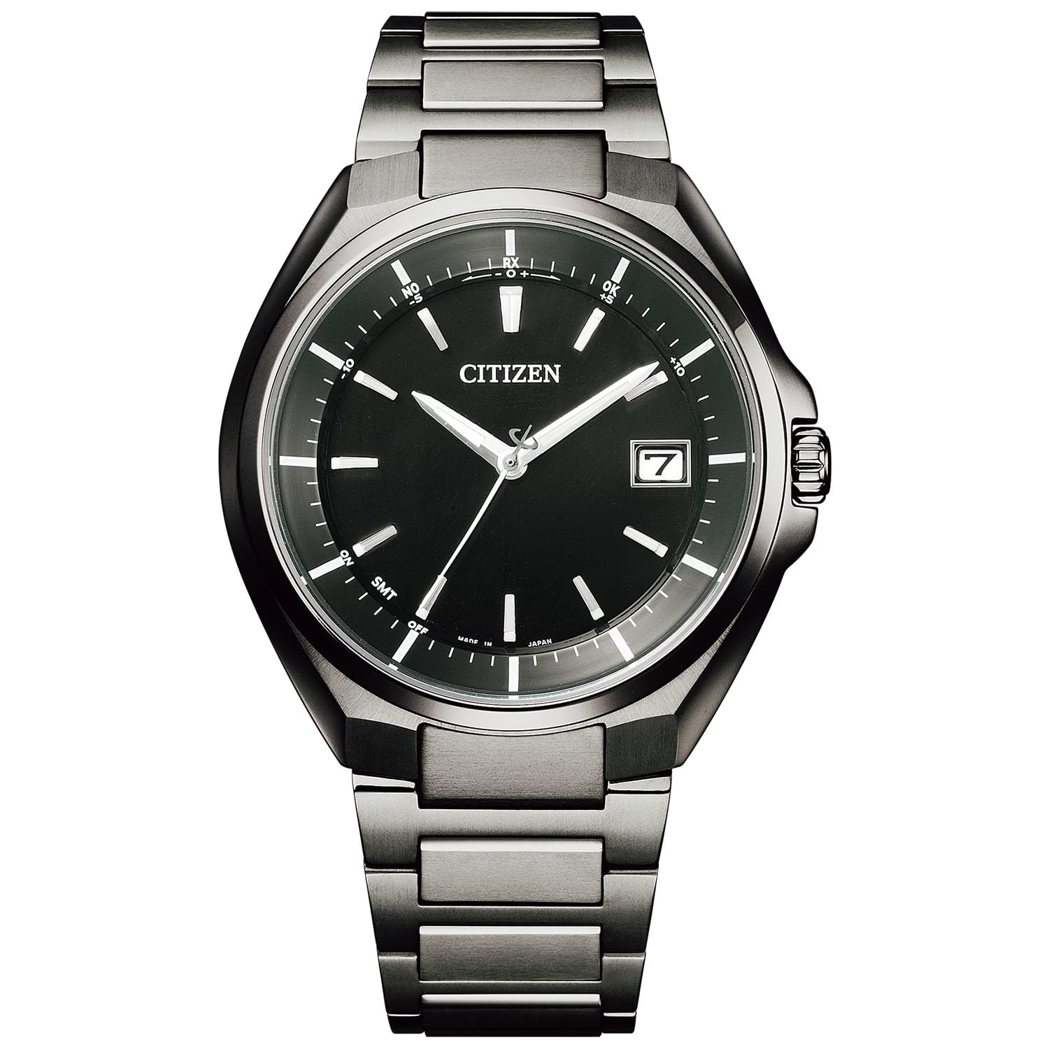 

CITIZEN ATTESA Eco-Drive Radio-Controlled Watch with Direct Flight and Hand Display, CB3015-53E, Men s
