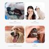 Pet Toothbrush 360-Degree Pet Toothbrush for Small Large Dogs And Cats Bamboo Shape Soft Teeth Cleaning Brush for Dental Care