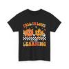 Retro Fall In Love With Learning Autumn Pumpkin Teacher T-Shirt