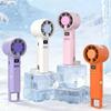 1 Set 120 Speed Usb Rechargeable Portable Mini Handheld Fans Folding Style High-Speed Cooling Fan For Travel Camping Outdoor