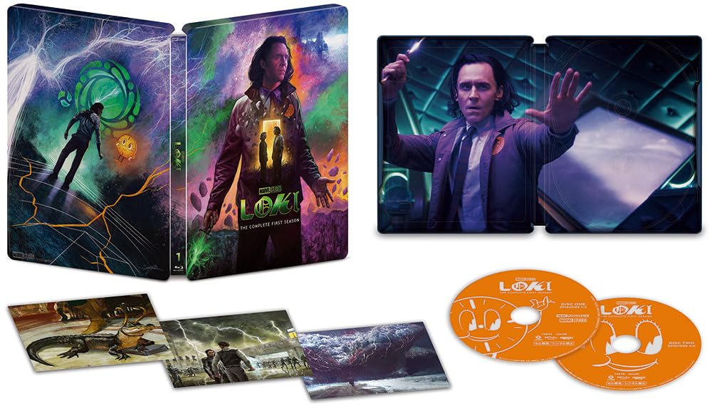 

Loki Season 1 4K UHD Edition Steelbook Collector s [Blu-ray]