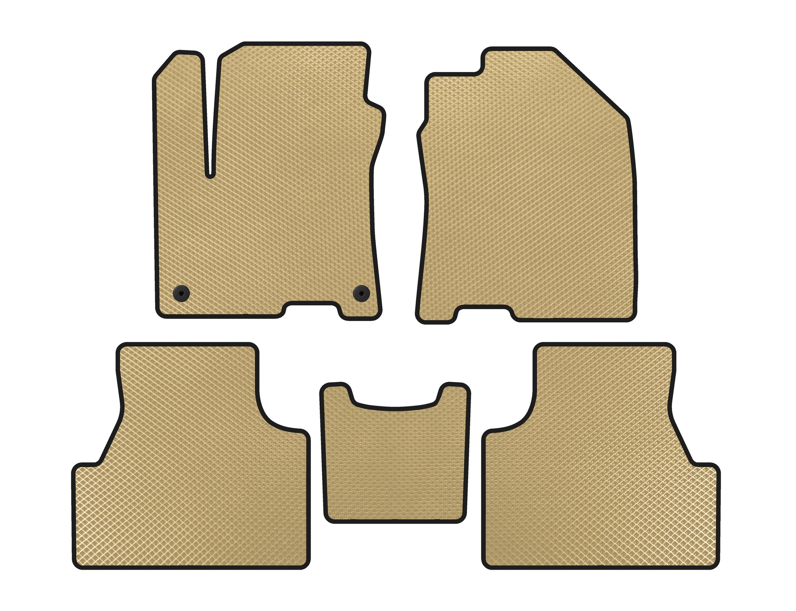 

EVA mats (2019-2020, Electro, Beige) for Hyundai Encino EV 2019-