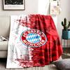FC Bayern Munich Theme Blanket Suitable For The Sofa Camping And Travel Made Of Soft Flannel Material An Ideal Gift For Occasions Such As Birthdays An