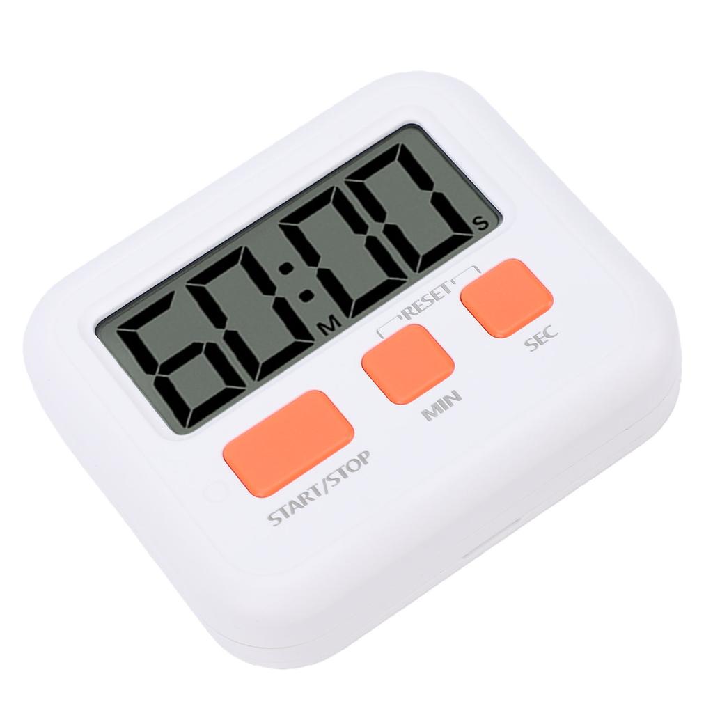 Digital Kitchen Timer Silent Study Countdown Timer Built In Music Alarm for Cooking Baking Exercise Workouts