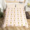 Lovely Baby Elephant FlowersComfortable Duvet Quilt Cover Pillowcase Bedding Set Children Bedroom Decoration Home Textile