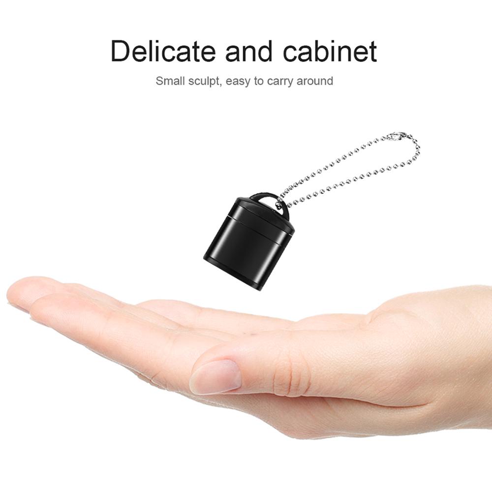Mini USB 2.0 Micro SD Memory Card Reader High Speed Adapter with Keychain Portable Card Reader Laptop Accessories