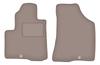 Béžové přední podlahové rohože pro: Hyundai SantaFe II 7místný (2006-2012)