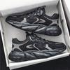 B Four Seasons Hot Sale Fashion Mesh Sneakers Daddy Shoes Men's Shoes, Grey, Black