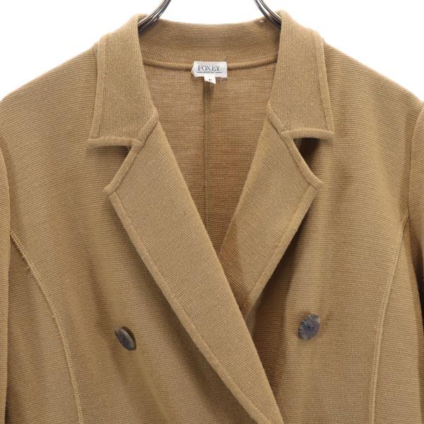 FOXEY made in Japan Long coat F tea Women Used