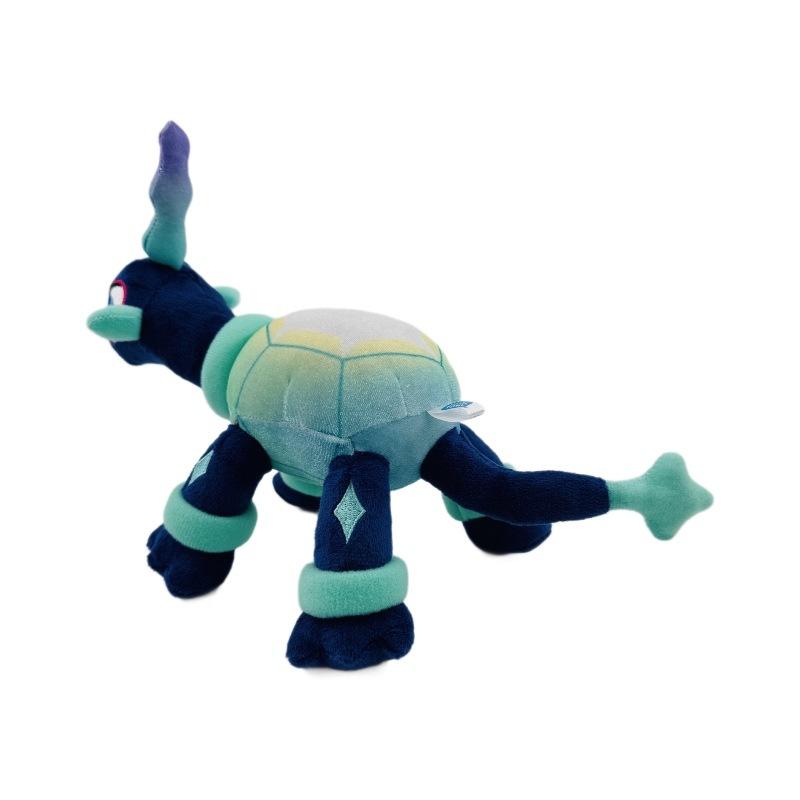 New Cute Terapagos Plush Toy Cute Legendary Turtle Character Soft Stuffed Doll Anime Plushie for Fans Collectors Birthday Gift Home Desk Decor