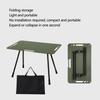 Folding Camping Table Portable Picnic Table Foldable Side Table Small Outdoor Folding Camp Table Sturdy For Garden Patio Dining