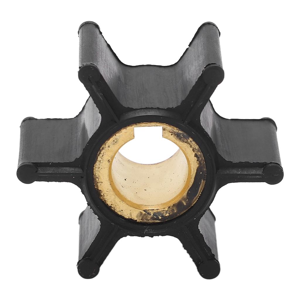 Outboard Engine Water Pump Impeller 0387361 6 Blades Replacement for Johnson Evinrude 2hp Motor 1985‑1990