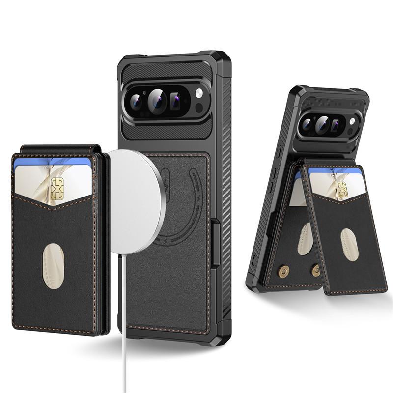 Geeignet für Google Pixel 10Pro XL Multifunktions-Handyhülle Pixel 7A Magnetische 2-in-1 Schutzhülle