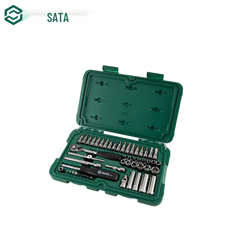SATA 09002 52-Piece 6.3mm Socket Set 6.3mm Drive
