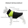 Pet Dog Jacket Warm Winter Clothes For Small Large Dogs Labrador Coat Windproof Waterproof Puppy Costume Vest With D-ring Pug
