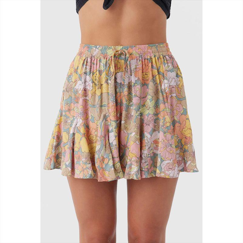 

Foreign Trade Original Order O ne * Ill Benniejanis Holiday Style Casual All-matching Floral Flowy Lace Shorts B9 Flower Print S