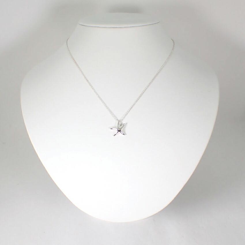 [Gebraucht] TIFFANY/Tiffany 925 Seestern Anhänger/Halskette/g483-36