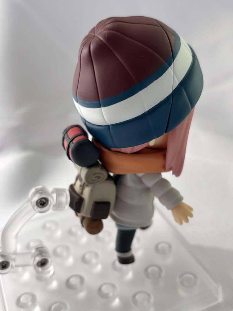 [USED] Opened Nendoroid Yurucamp Kagamihara Nadeshiko Solo Camp Ver. DX