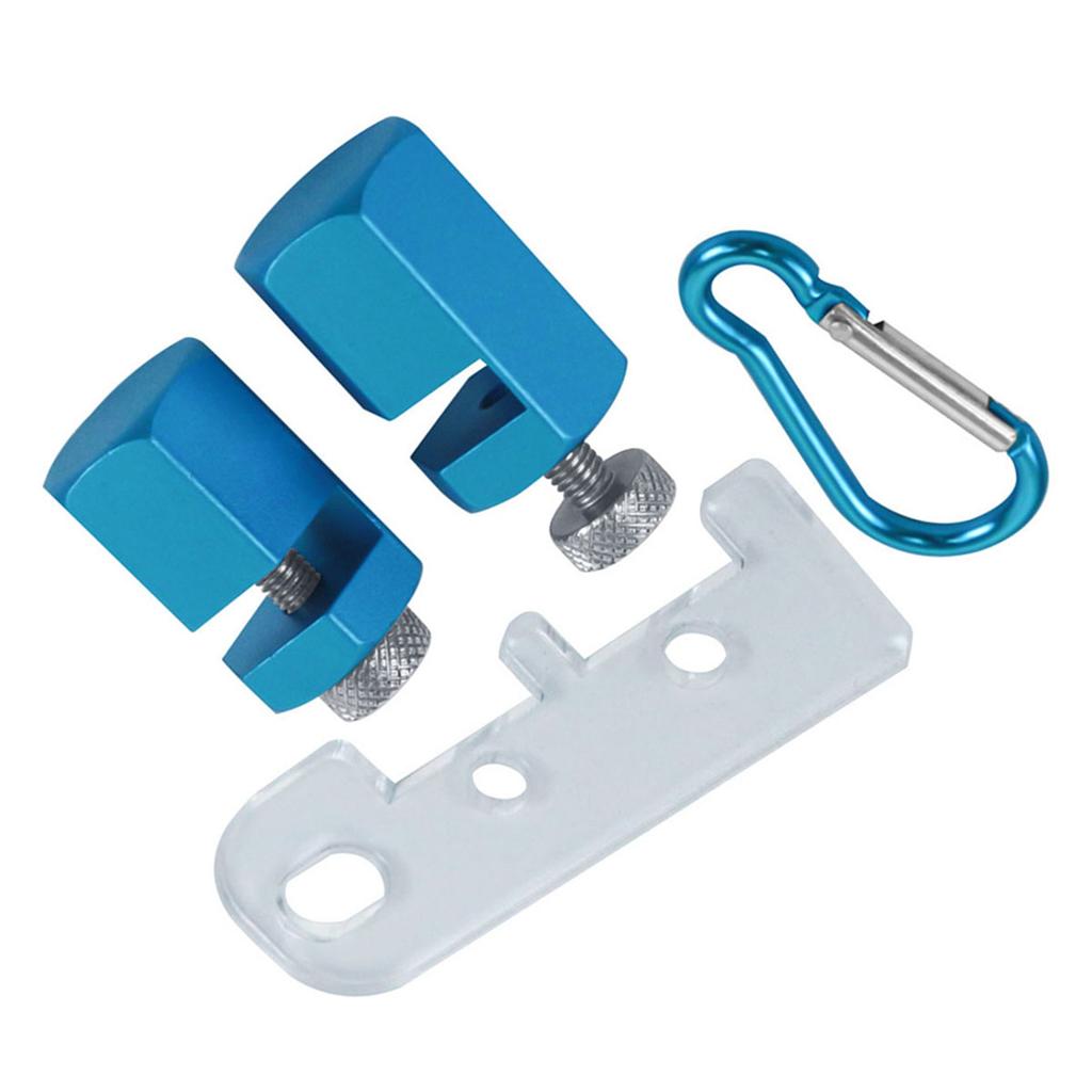 Stair Gauge Aluminium Alloy Anodised Surfaces Hex Knob Design Framing Square Stair Gauge