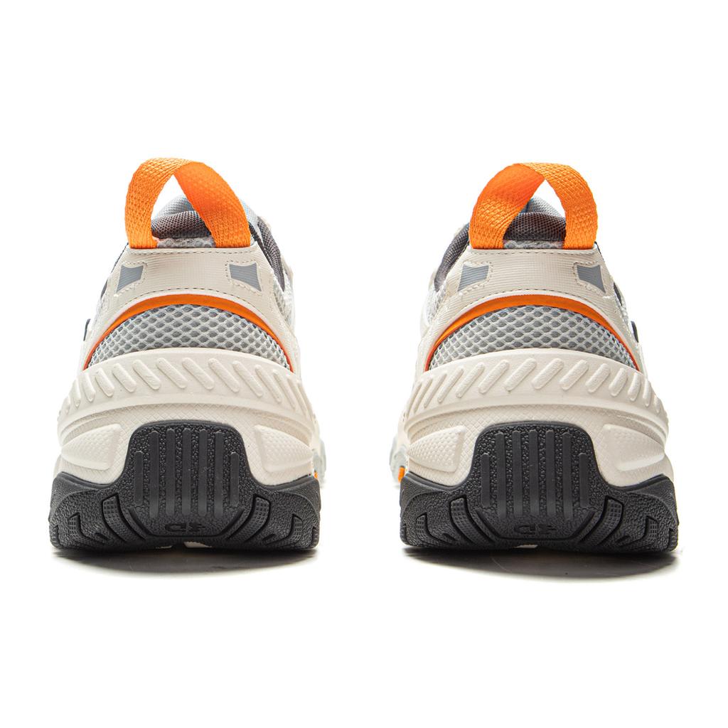 Li Ning Brown Sugar Cushioning Slip Resistant Abrasion Resistant Support Low top Casual Shoes Men's White Gray AGCV367-1