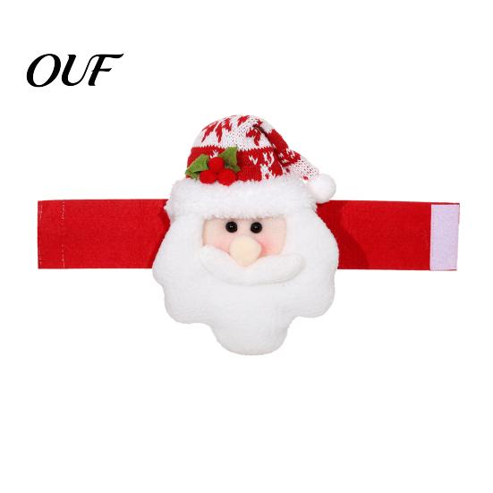 Reusable Curtain Tiebacks Christmas Santa Claus Tieback, 3D Plush Snowman Window Holders Decorative Drapery Accessories Ties Backs, Drape Holdbacks