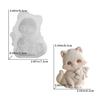 Cats Candle Mold for Candle Making,Silicone Candle Mold Cats Epoxy Resin Casting Molds for Diys Crafts,Candle,Soap