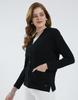 MONTE CARLO Women's V Neck Full Sleeves Cardigan