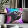 Trending NNoodle and Bunable Cushion Cover Antidustmite Pillowcase Invisible Zipper Silky Short Plush Sofa Cushion Cover
