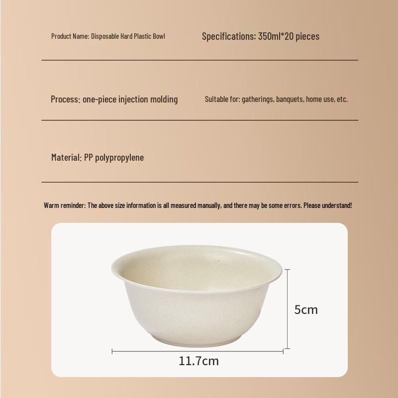 Uao Eco-Friendly Disposable Tableware