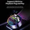 Digital Display FM Transmitter Car Chargers Handsfree MP3 Player Fast USB Type C Charging Adapter