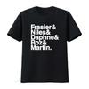 Frasier T Shirt Crane Show Vintage Washed Homme Stylish Soft Top For Everyday Wear Comfortable Fashion Breathable Graphic