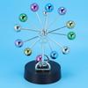 Plastic Revolving Ball Rotation Perpetual Motion Home Table Decoration Model