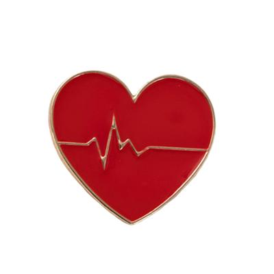 Cartoon Stethoskop Herz Emaille Brosche Anstecknadel Taschenabzeichen Arzt Krankenschwester Schmuck