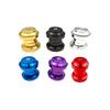 Mountain Bike Road Bike 2 Bearing Headset 1 1/8" 34MM Steering Top Cap Cover External HeadsetsSealed Threadless Fork Stem