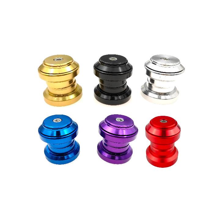 Mountain Bike Road Bike 2 Bearing Headset 1 1/8" 34MM Steering Top Cap Cover External HeadsetsSealed Threadless Fork Stem