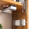 M-4Pcs Drill-Free Router Mounting Rack-Wall-Mounted Set-Top Box Holder For Living Room, Practical Organizer With Auxiliary Hooks