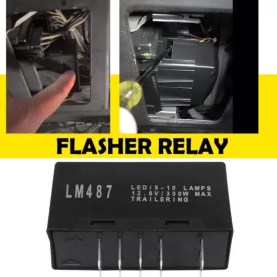 1PC Hazard Warning LED Flasher Relay Turn Signal For 2003-07 Chevrolet/Tahoe/GMC