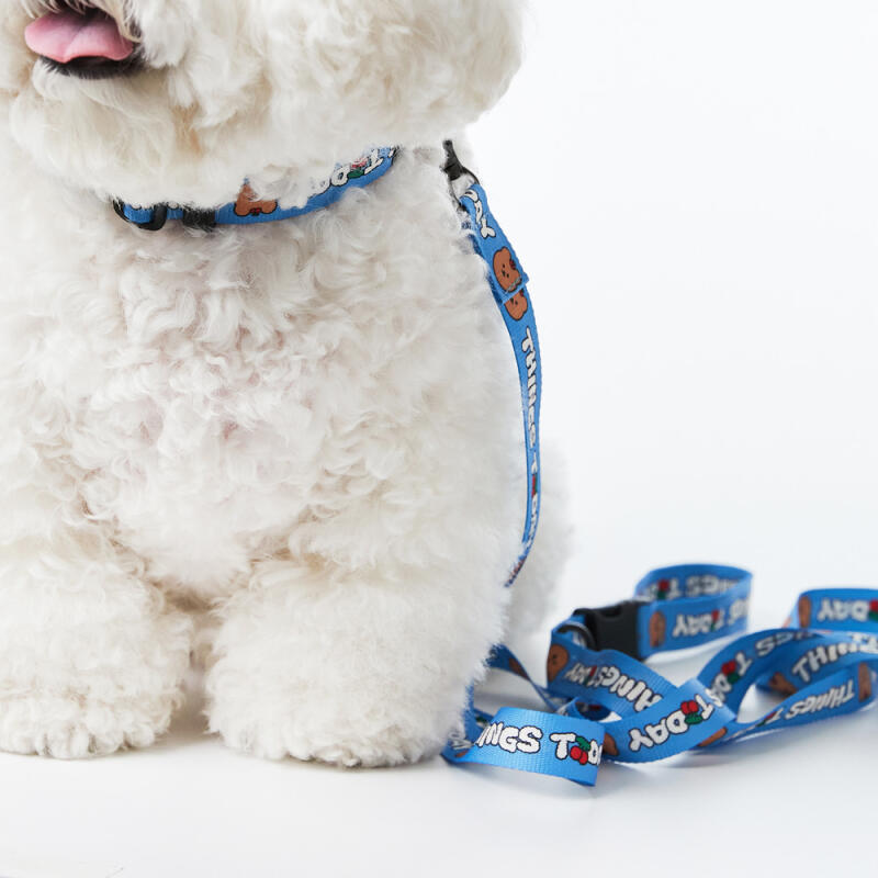 [Earp EarpXKINIKINI]CHERRY COVY COLLAR-BLUE