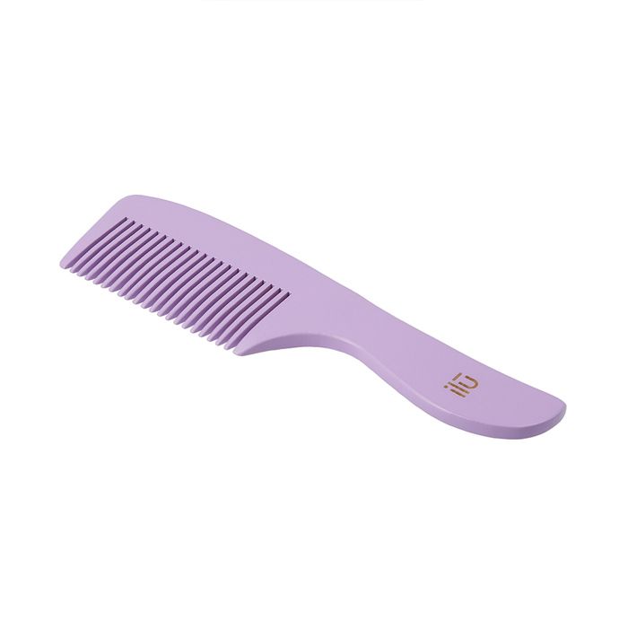 Ilū Bamboom Hair Comb Wild Lavender - Peigne À Dents Étroites