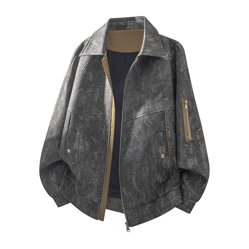 

2026 Spring Men s Casual Windbreaker Jacket - Trendy American Brand XL (140-160 jin) чорний