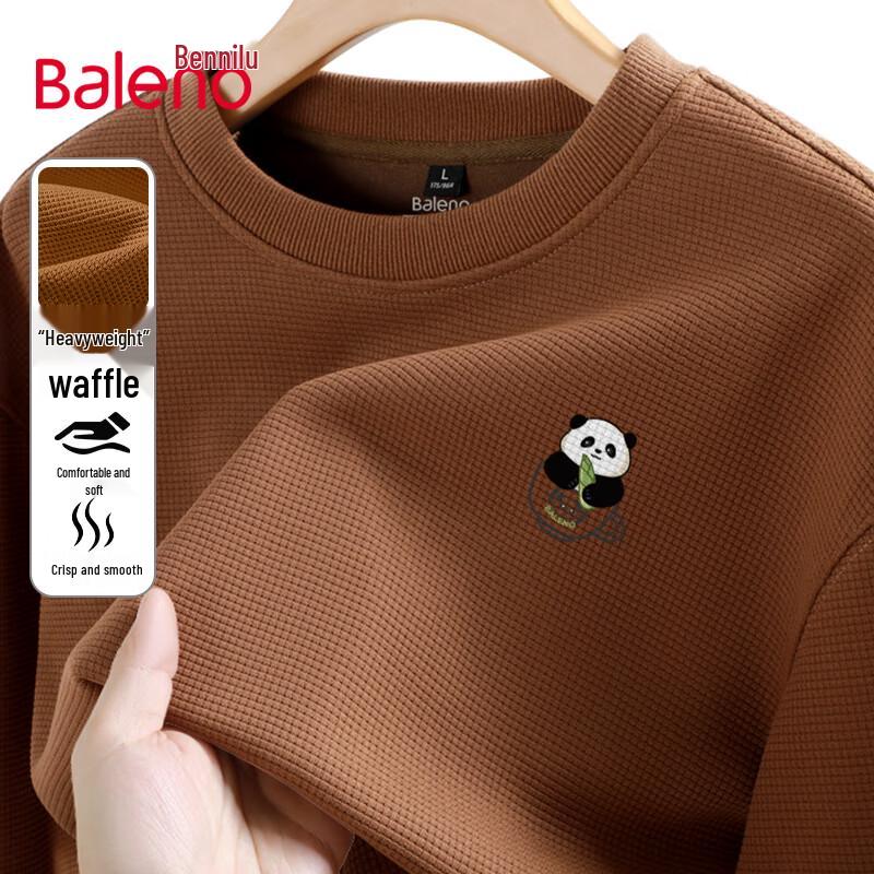 

Baleno Men s Waffle-Knit Panda Crewneck Sweatshirt XL