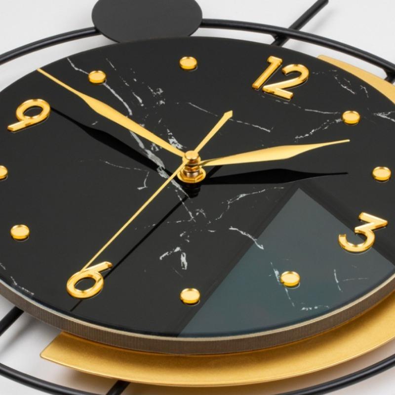 Modern Wall Clock Decorative Wall Watch Large Luxury Aesthetic Clocks Elegant Silent Mechanic Watches Living Room Decorations