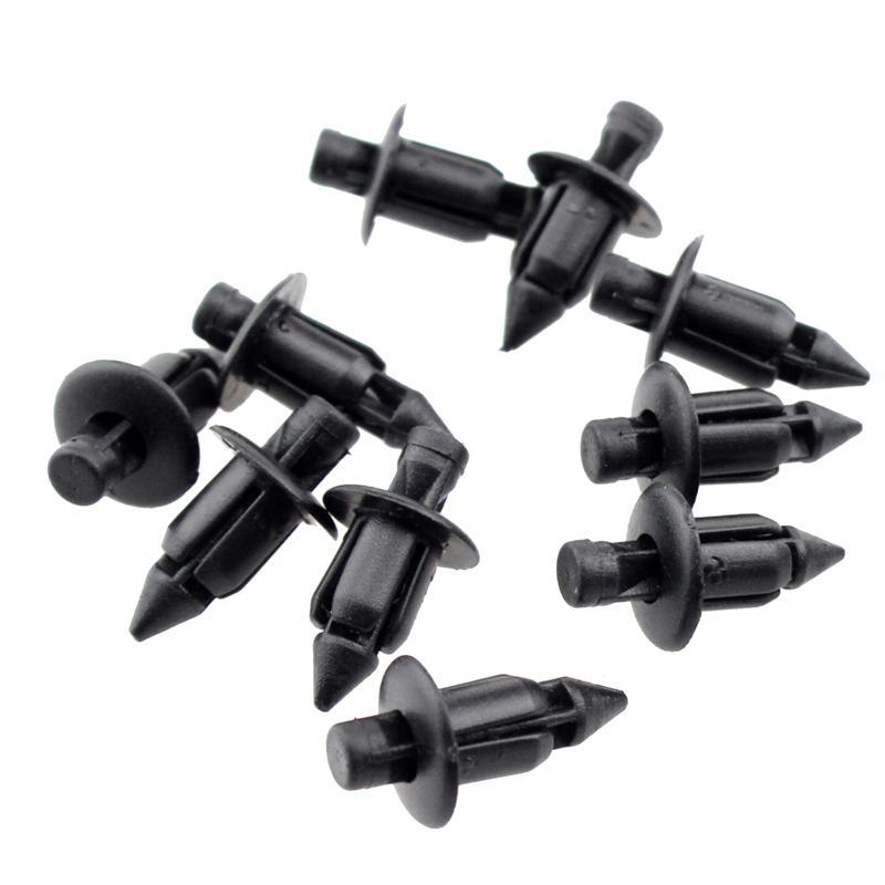 10pcs Cowl Fairing Body Fender Bumper Clips Fastener Retainer Fit for Suzuki Kawasaki 09409-06314 09409-06314-5PK