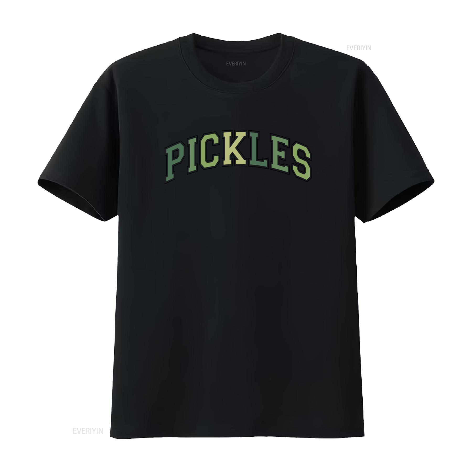 

Pickle Lover T Shirt Homemade Pickles Jar Junkie for Women vintage Washed fashion Casual Versatile Soft designer clothes 4XL