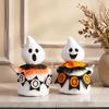 Plush Ghost Ornaments for Home Halloween Faceless Ornament, Cute Cloth Fabric Ghosts Table Holiday Gifts Friends And Family Decoration,