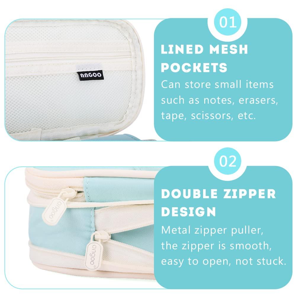 ISuperb Tužka Tužka Tužka Tužka Velký Nástroj Tužka Populární pro Střední Školu a Základní Školu Jednoduchý Design Modré Pouzdro, Pouzdro, Pouzdro, Držák, Design,